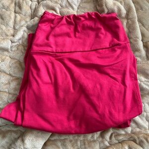 LuLaRoe TC Red Leggings